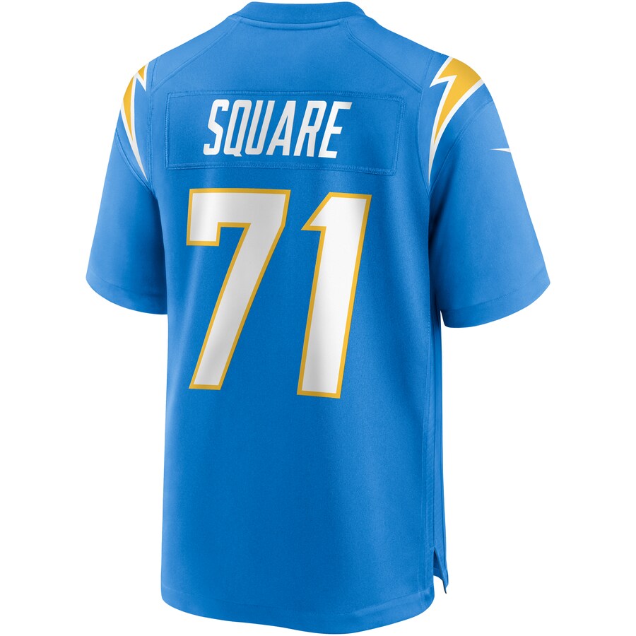 Los Angeles Chargers Damion Square Powder Game Blue Football Jersey product image