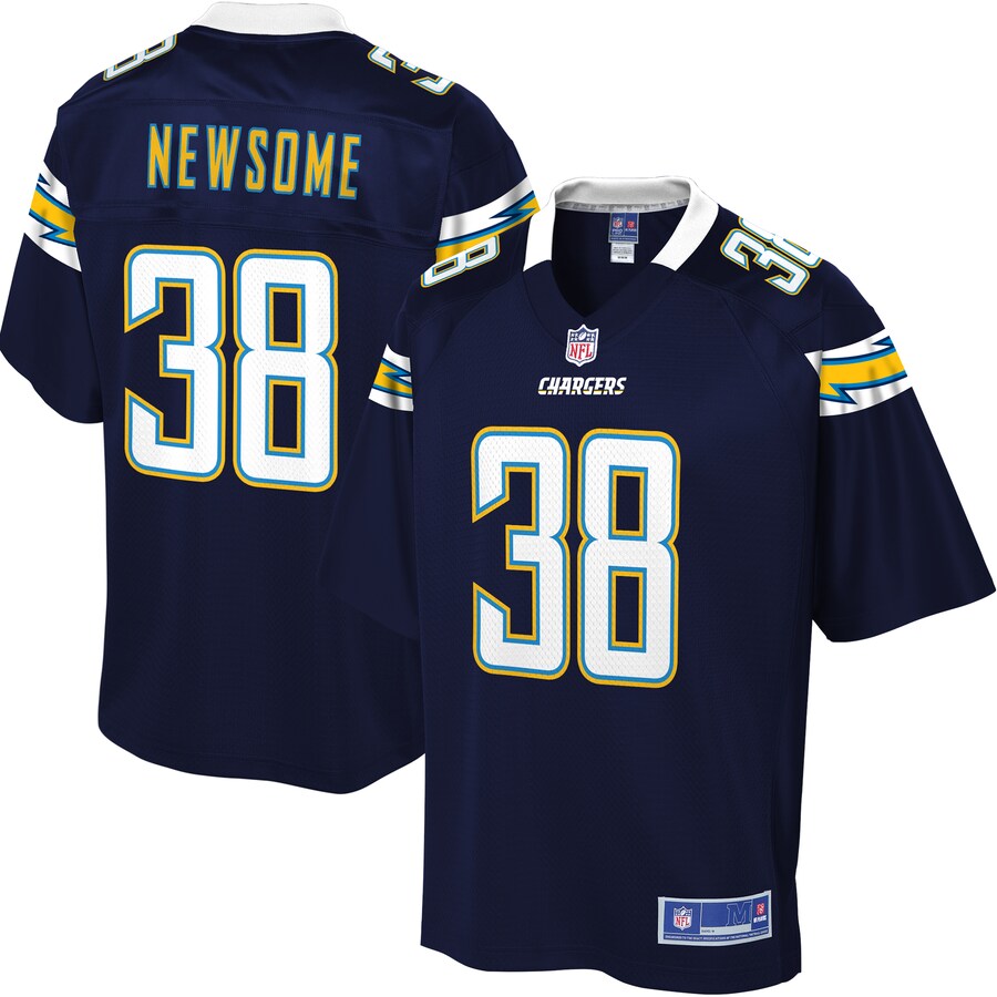Los Angeles Chargers Detrez Newsome Pro Line Big & Tall Navy Football Jersey product image