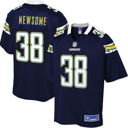 Los Angeles Chargers Detrez Newsome Pro Line Big & Tall Navy Football Jersey product image