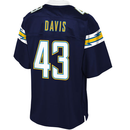 Los Angeles Chargers Michael Davis Pro Line Big & Tall Navy Football Jersey product image