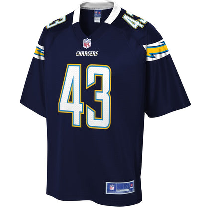 Los Angeles Chargers Michael Davis Pro Line Big & Tall Navy Football Jersey product image