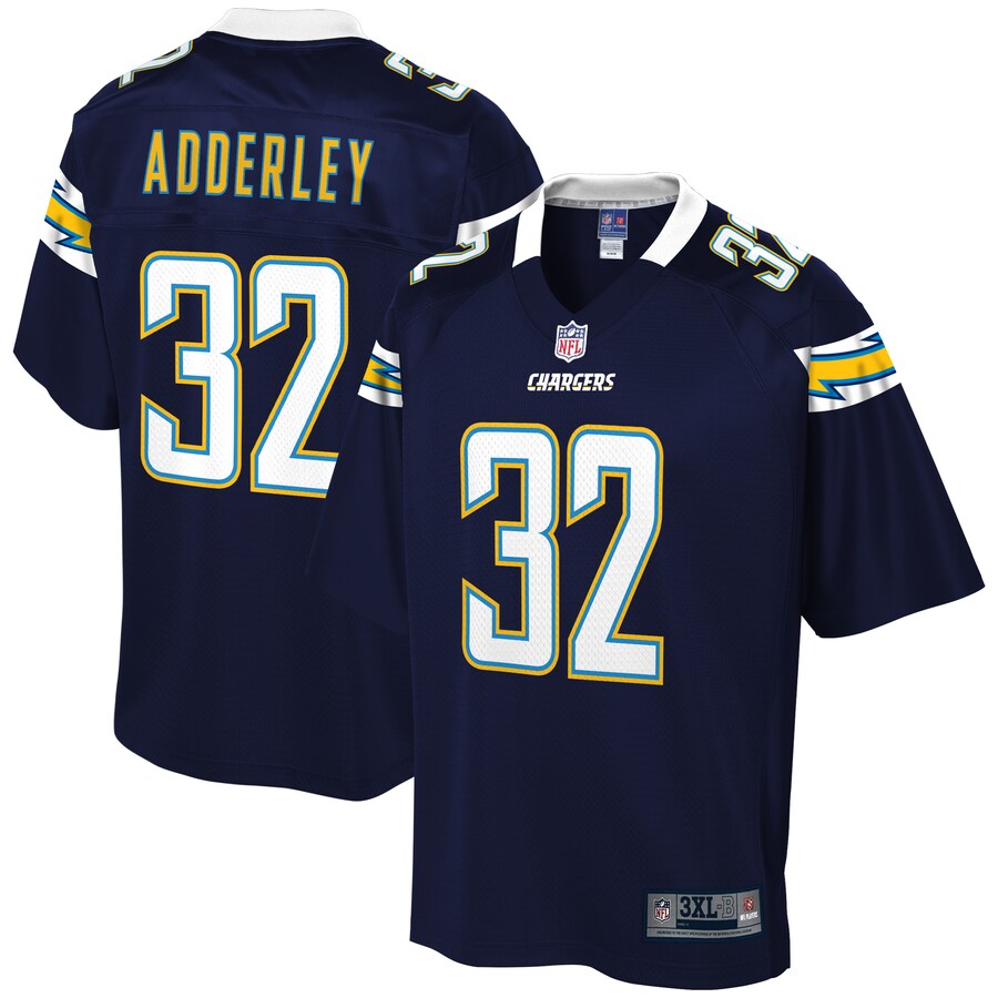Los Angeles Chargers Nasir Adderley Pro Line Big & Tall Navy Football Jersey product image