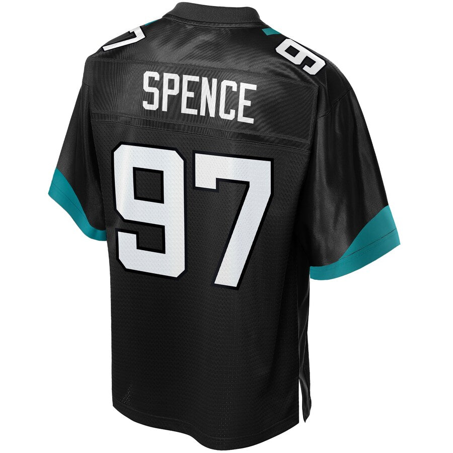 Jacksonville Jaguars Akeem Spence Pro Line Big & Tall Black Football Jersey product image