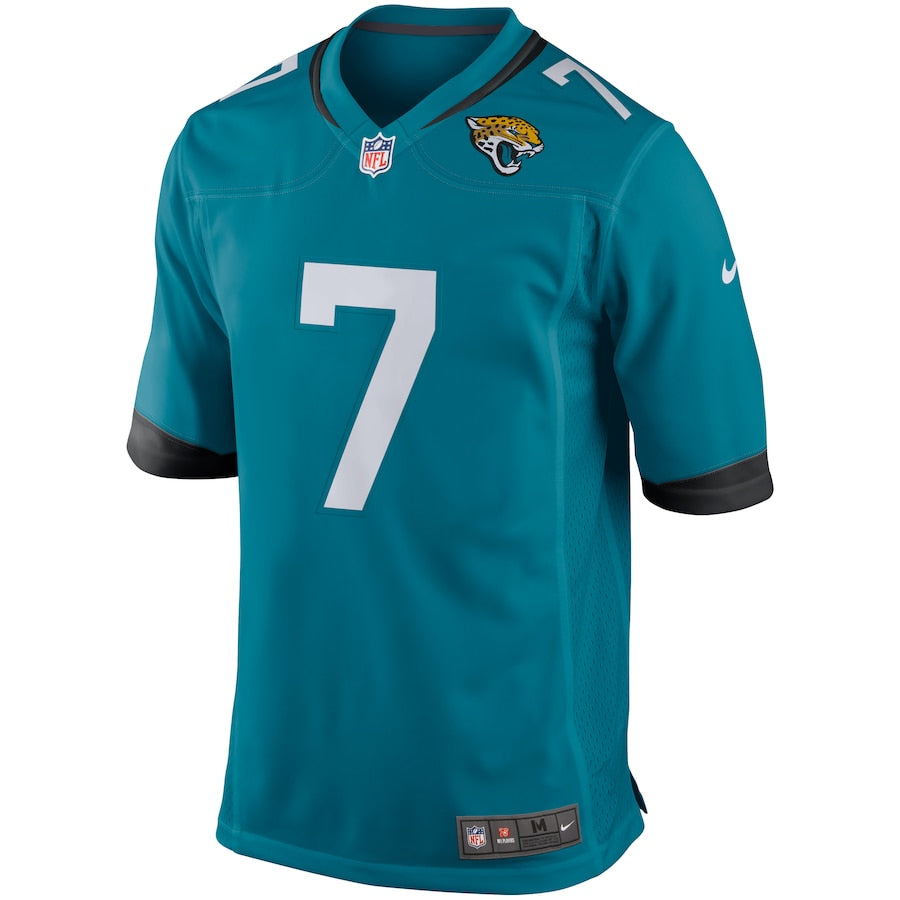 Jacksonville Jaguars Nick Foles Teal Game Teal Football Jersey product image
