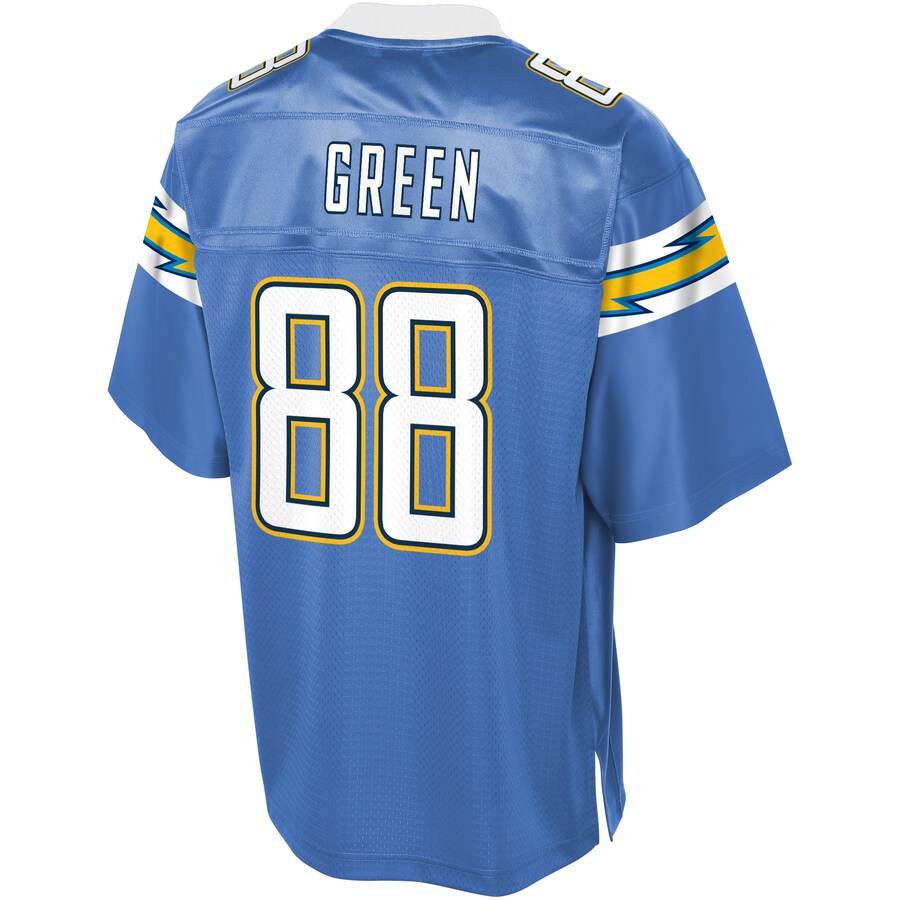 Los Angeles Chargers Virgil Alternate Pro Line Green Football Jersey product image