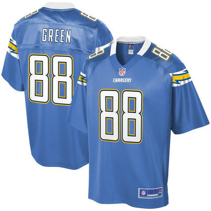 Los Angeles Chargers Virgil Alternate Pro Line Green Football Jersey product image