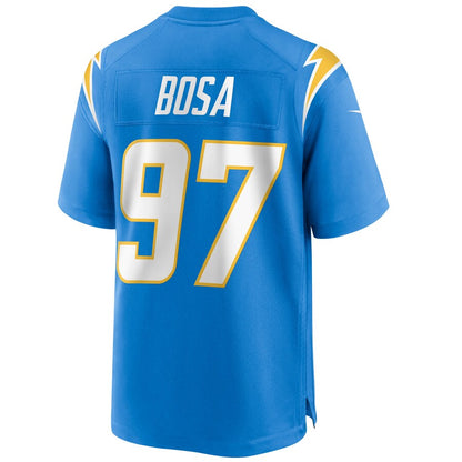 Los Angeles Chargers Joey Bosa Powder Game Blue Football Jersey product image