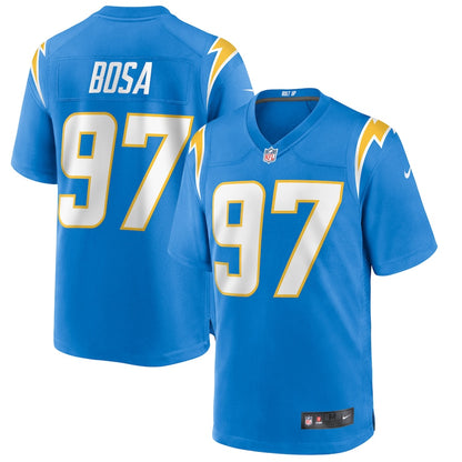 Los Angeles Chargers Joey Bosa Powder Game Blue Football Jersey product image