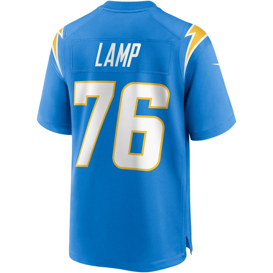 Los Angeles Chargers Forrest Lamp Powder Game Blue Football Jersey product image