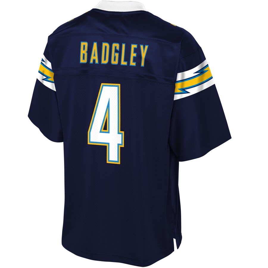 Los Angeles Chargers Michael Badgley Pro Line Big & Tall Navy Football Jersey product image