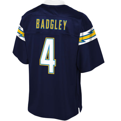 Los Angeles Chargers Michael Badgley Pro Line Big & Tall Navy Football Jersey product image