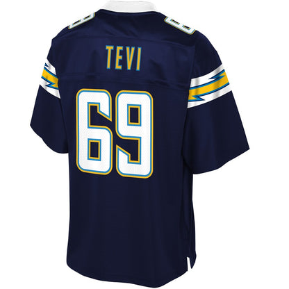 Los Angeles Chargers Sam Tevi Pro Line Big & Tall Navy Football Jersey product image
