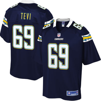 Los Angeles Chargers Sam Tevi Pro Line Big & Tall Navy Football Jersey product image