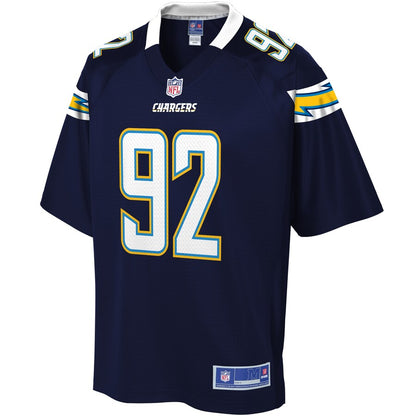 Los Angeles Chargers Brandon Mebane Pro Line Team Color Navy Football Jersey product image