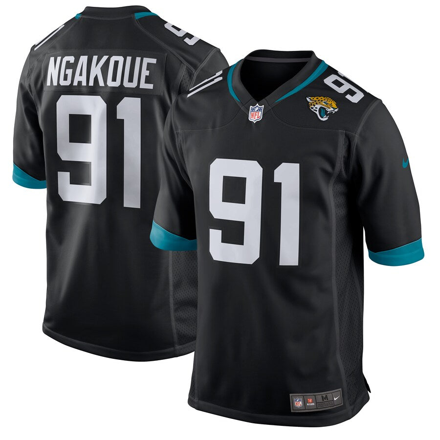 Jacksonville Jaguars Yannick Ngakoue 2018 Game Black Football Jersey product image