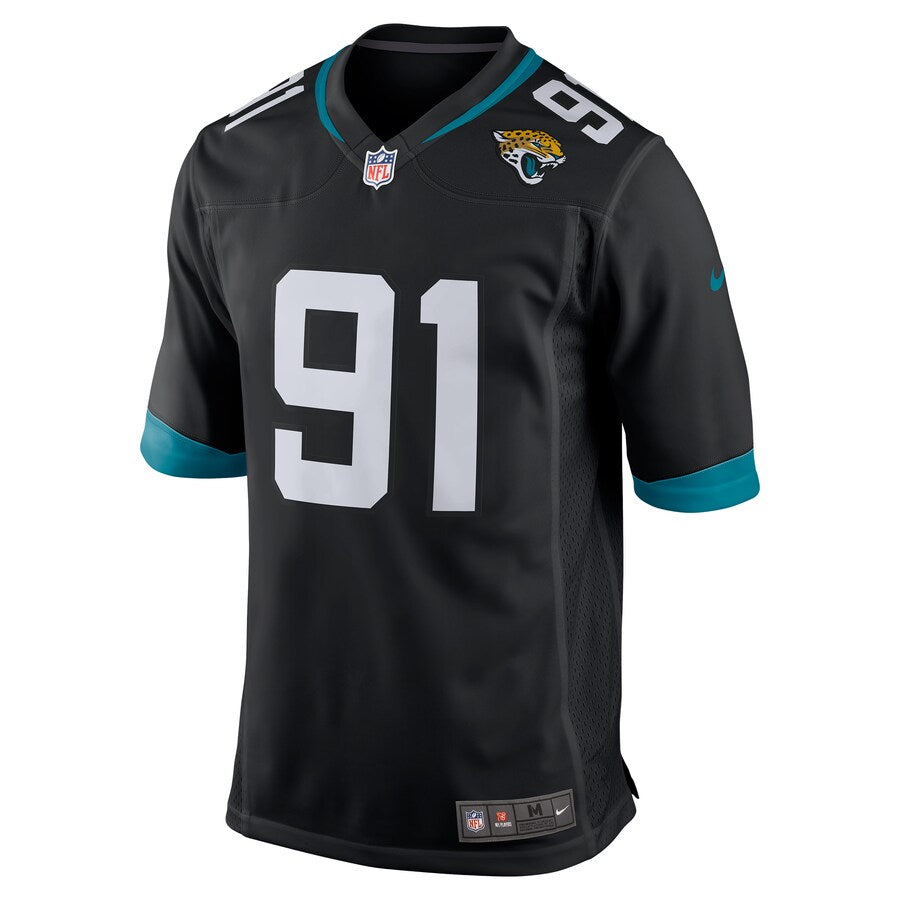 Jacksonville Jaguars Yannick Ngakoue 2018 Game Black Football Jersey product image