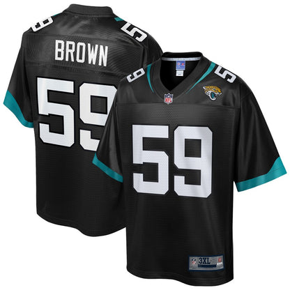 Jacksonville Jaguars Preston Brown Pro Line Big & Tall Black Football Jersey product image