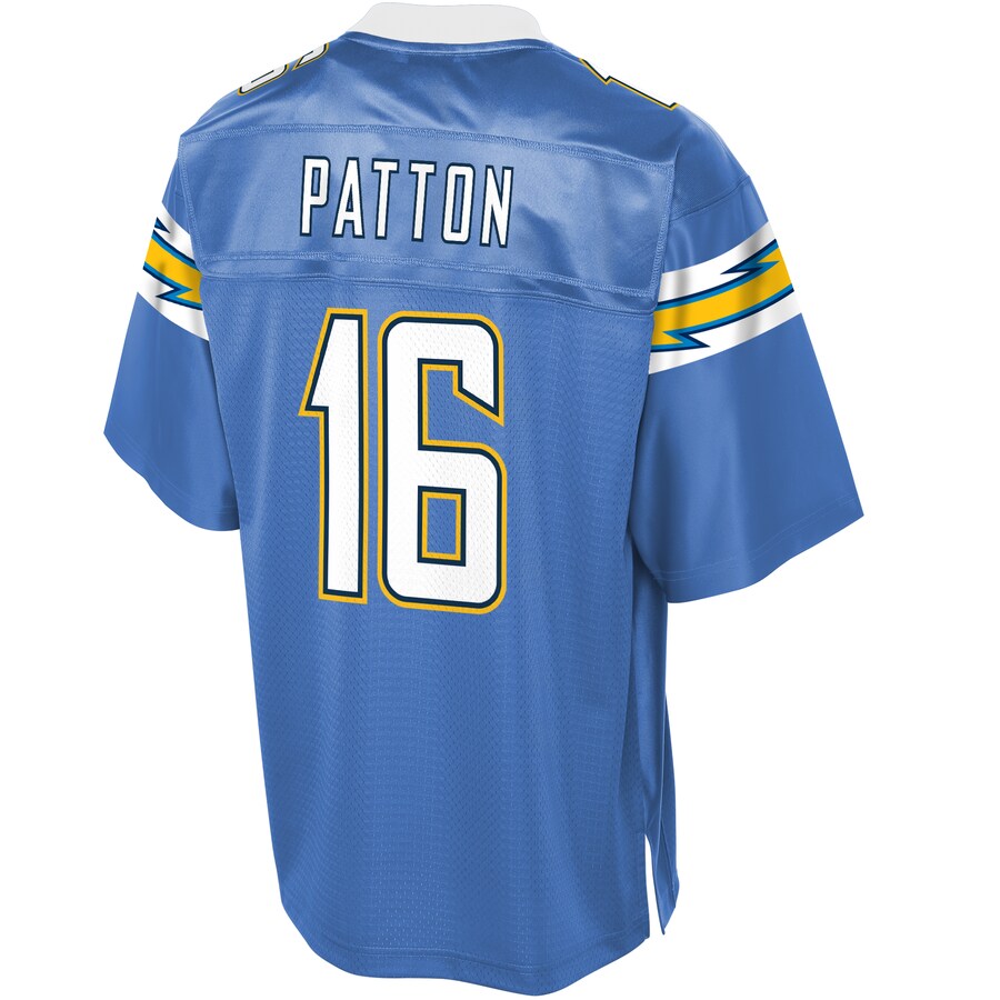 Los Angeles Chargers Andre Patton Pro Line Blue Football Jersey product image