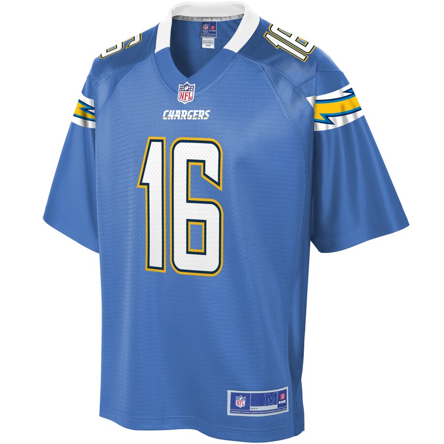 Los Angeles Chargers Andre Patton Pro Line Blue Football Jersey product image