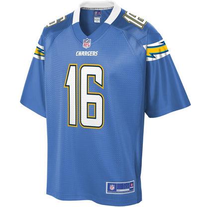 Los Angeles Chargers Andre Patton Pro Line Blue Football Jersey product image