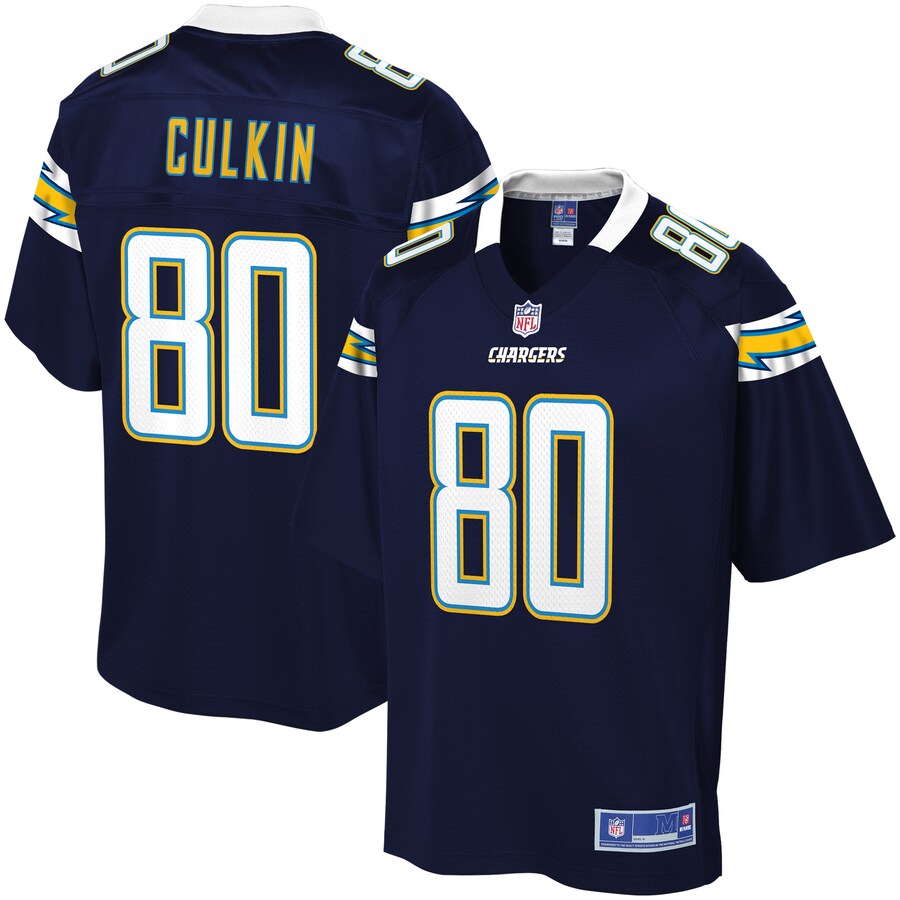 Los Angeles Chargers Sean Culkin Pro Line Team Color Navy Football Jersey product image