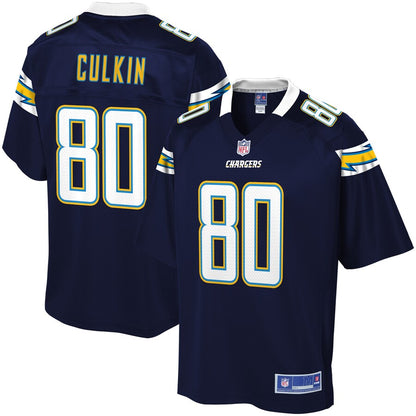 Los Angeles Chargers Sean Culkin Pro Line Team Color Navy Football Jersey product image
