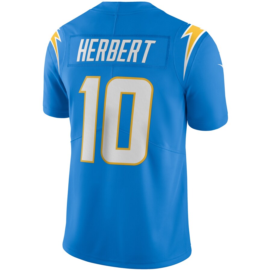 Los Angeles Chargers Justin Herbert Powder Limited Blue Football Jersey product image