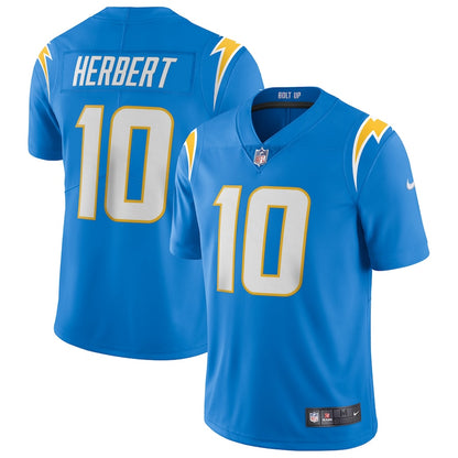 Los Angeles Chargers Justin Herbert Powder Limited Blue Football Jersey product image