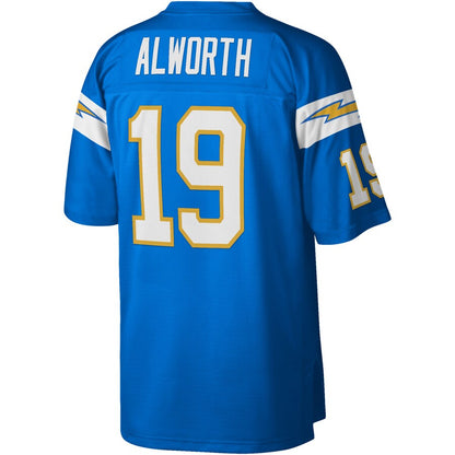 Los Angeles Chargers Lance Alworth Powder Legacy Blue Football Jersey product image