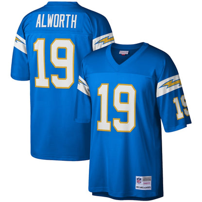 Los Angeles Chargers Lance Alworth Powder Legacy Blue Football Jersey product image