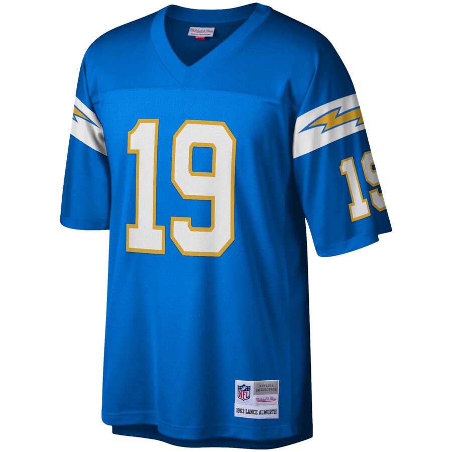 Los Angeles Chargers Lance Alworth Powder Legacy Blue Football Jersey product image