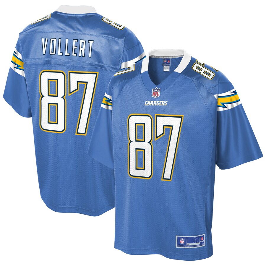 Los Angeles Chargers Andrew Vollert Pro Line Blue Football Jersey product image