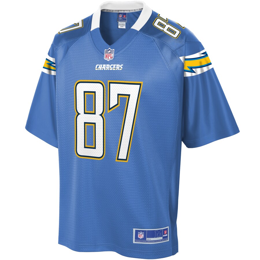 Los Angeles Chargers Andrew Vollert Pro Line Blue Football Jersey product image