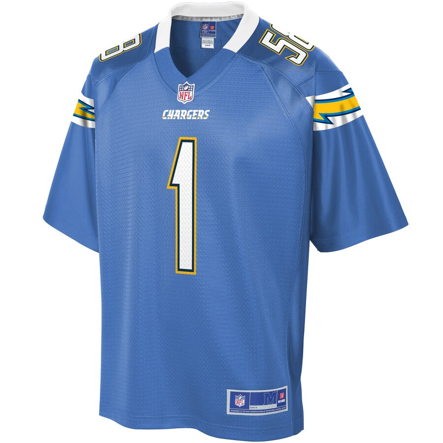 Los Angeles Chargers Alternate Pro Line Blue Football Jersey product image