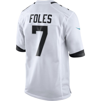 Jacksonville Jaguars Nick Foles Game White Football Jersey product image