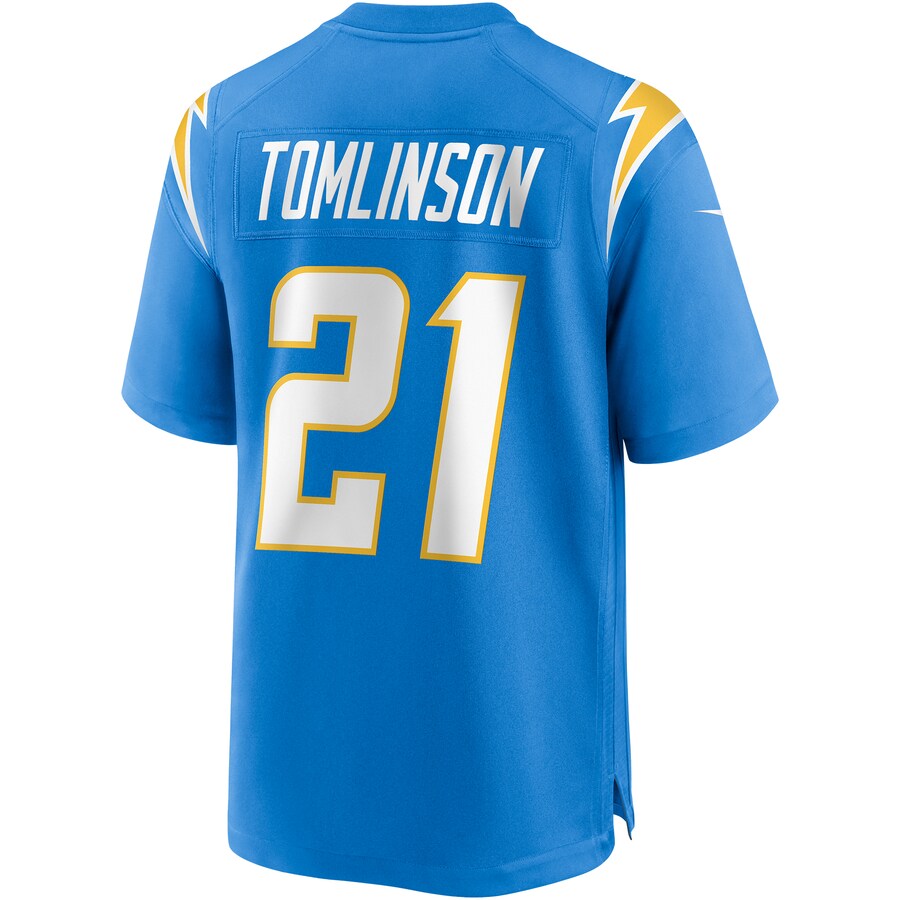 Los Angeles Chargers Ladainian Tomlinson Powder Game Blue Football Jersey product image
