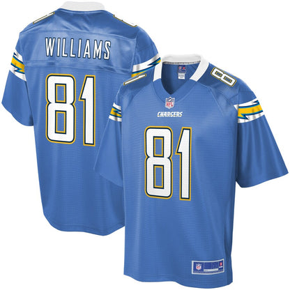 Los Angeles Chargers Mike Williams Alternate Pro Line Blue Football Jersey product image