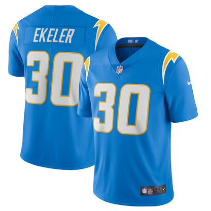 Los Angeles Chargers Austin Ekeler Powder Limited Blue Football Jersey product image