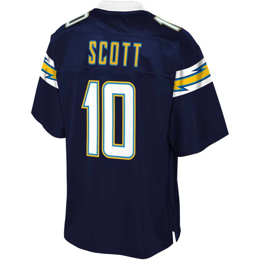 Los Angeles Chargers Artavis Scott Pro Line Big & Tall Navy Football Jersey product image
