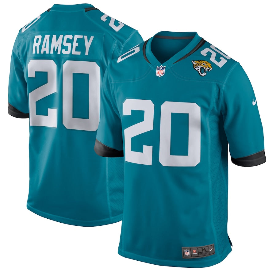Jacksonville Jaguars Jalen Ramsey 2018 Game Teal Football Jersey product image