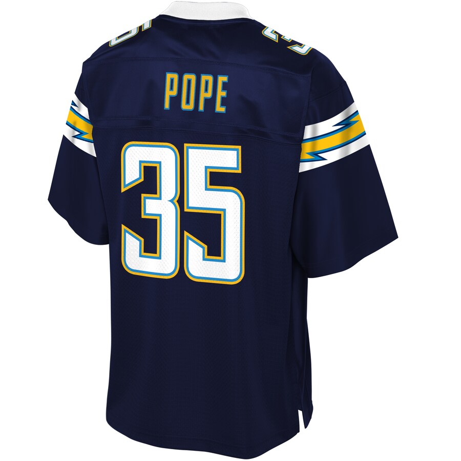 Los Angeles Chargers Troymaine Pope Pro Line Big & Tall Navy Football Jersey product image