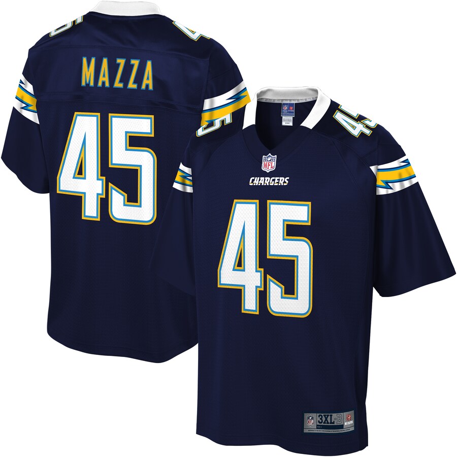 Los Angeles Chargers Cole Mazza Pro Line Big & Tall Navy Football Jersey product image