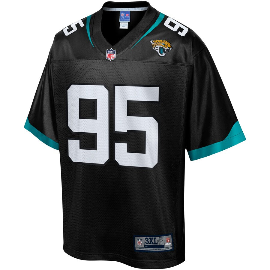 Jacksonville Jaguars Abry Jones Pro Line Big & Tall Black Football Jersey product image