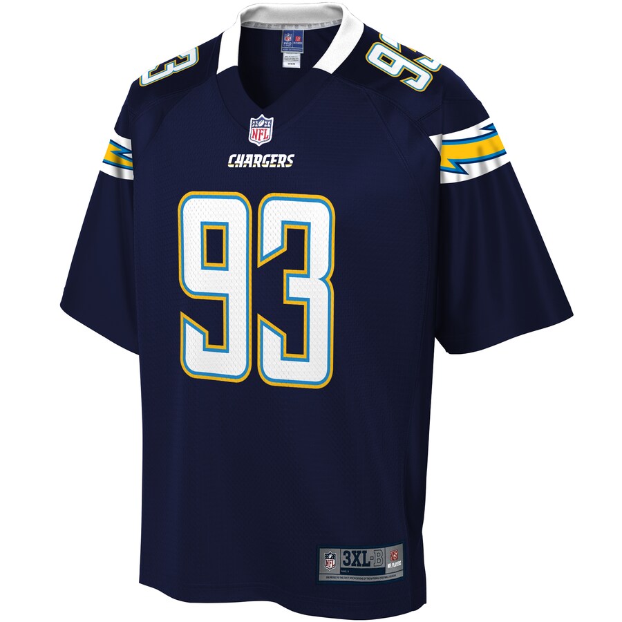 Los Angeles Chargers Justin Jones Pro Line Big & Tall Navy Football Jersey product image
