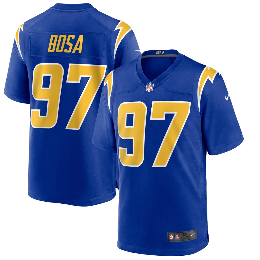 Los Angeles Chargers Joey Bosa Alternate Game Royal Football Jersey product image