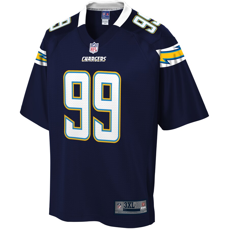 Los Angeles Chargers Jerry Tillery Pro Line Big & Tall Navy Football Jersey product image