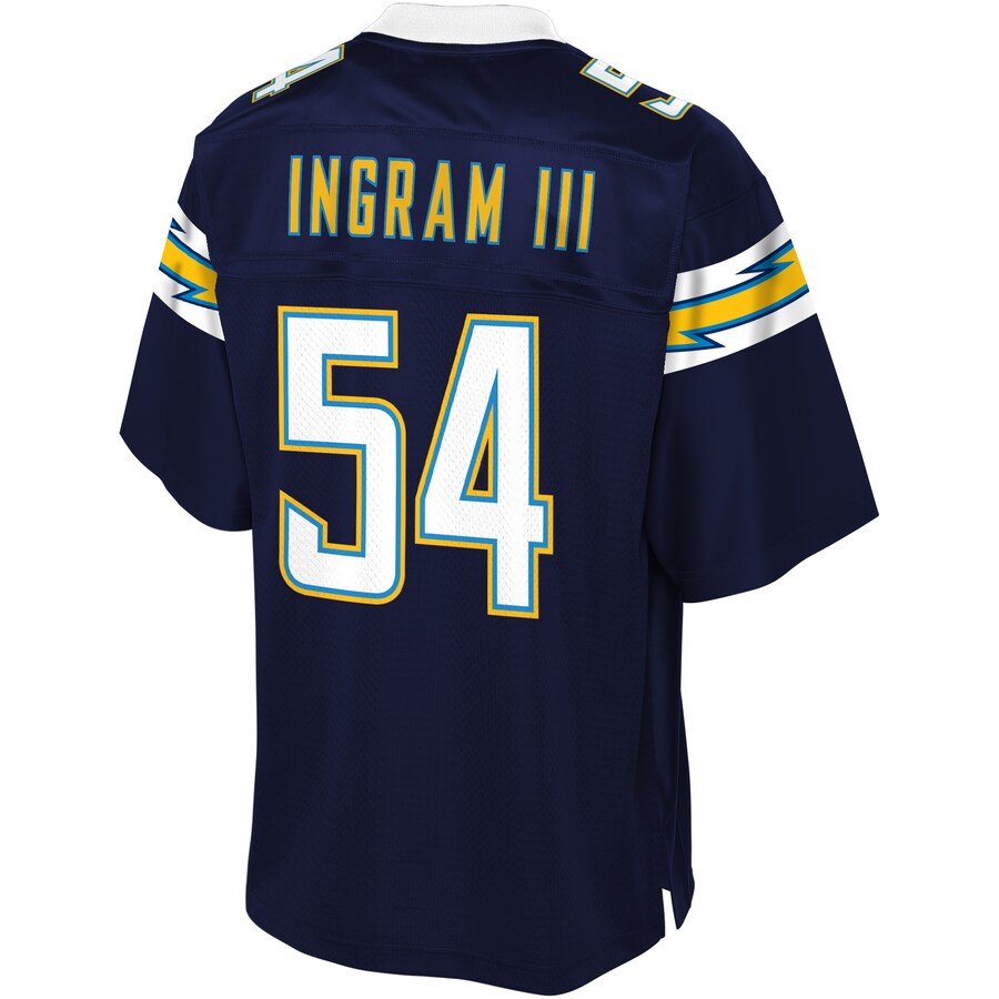 LAC MI  Pro Line Navy Team Color Jersey rtj football 2702