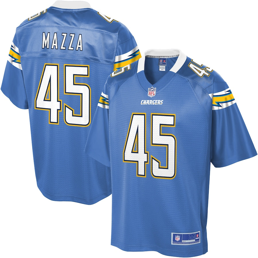 Los Angeles Chargers Cole Mazza Alternate Pro Line Blue Football Jersey product image