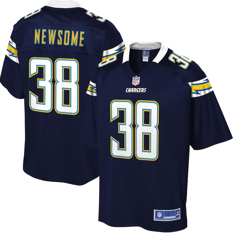 Los Angeles Chargers Detrez Newsome Pro Line Navy Football Jersey product image