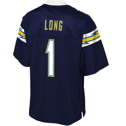 Ty Long LAC  Pro Line Primary - Navy Jersey rtj football 2814